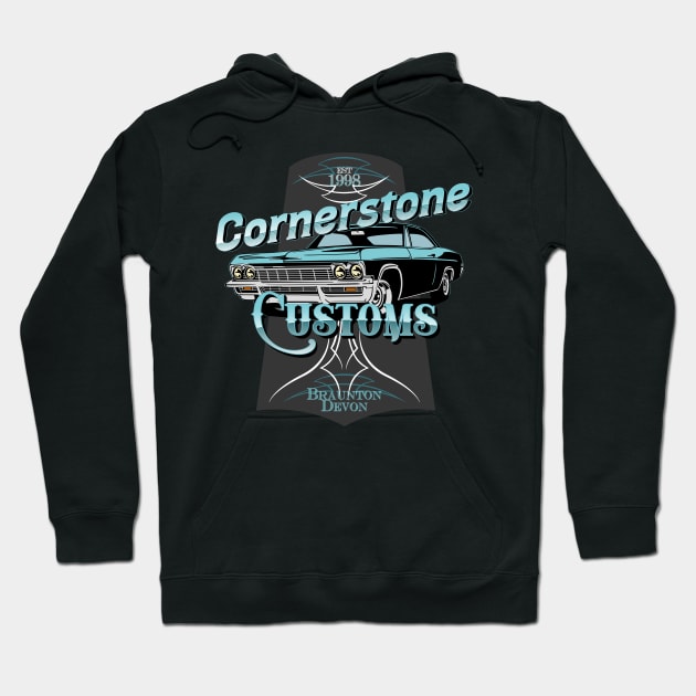 Cornerstone Customs Hoodie by Randomart